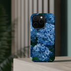 Blue Hydrangea Magnetic Impact-Resistant Phone Case