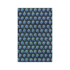 Absorbent Blueberry Pattern Microfiber Tea Towel — Watercolor Fruit Kitchen Linen