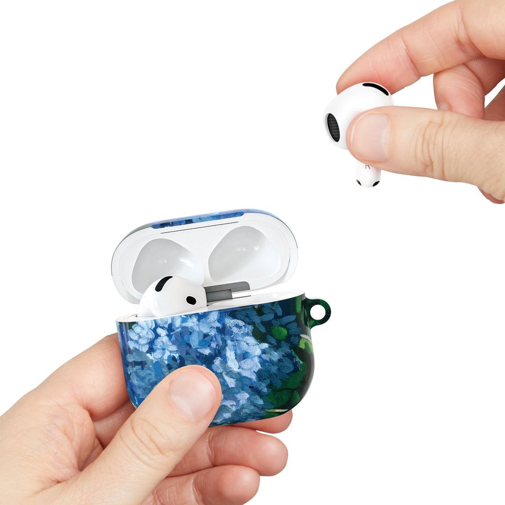 Blue Floral AirPod Cases