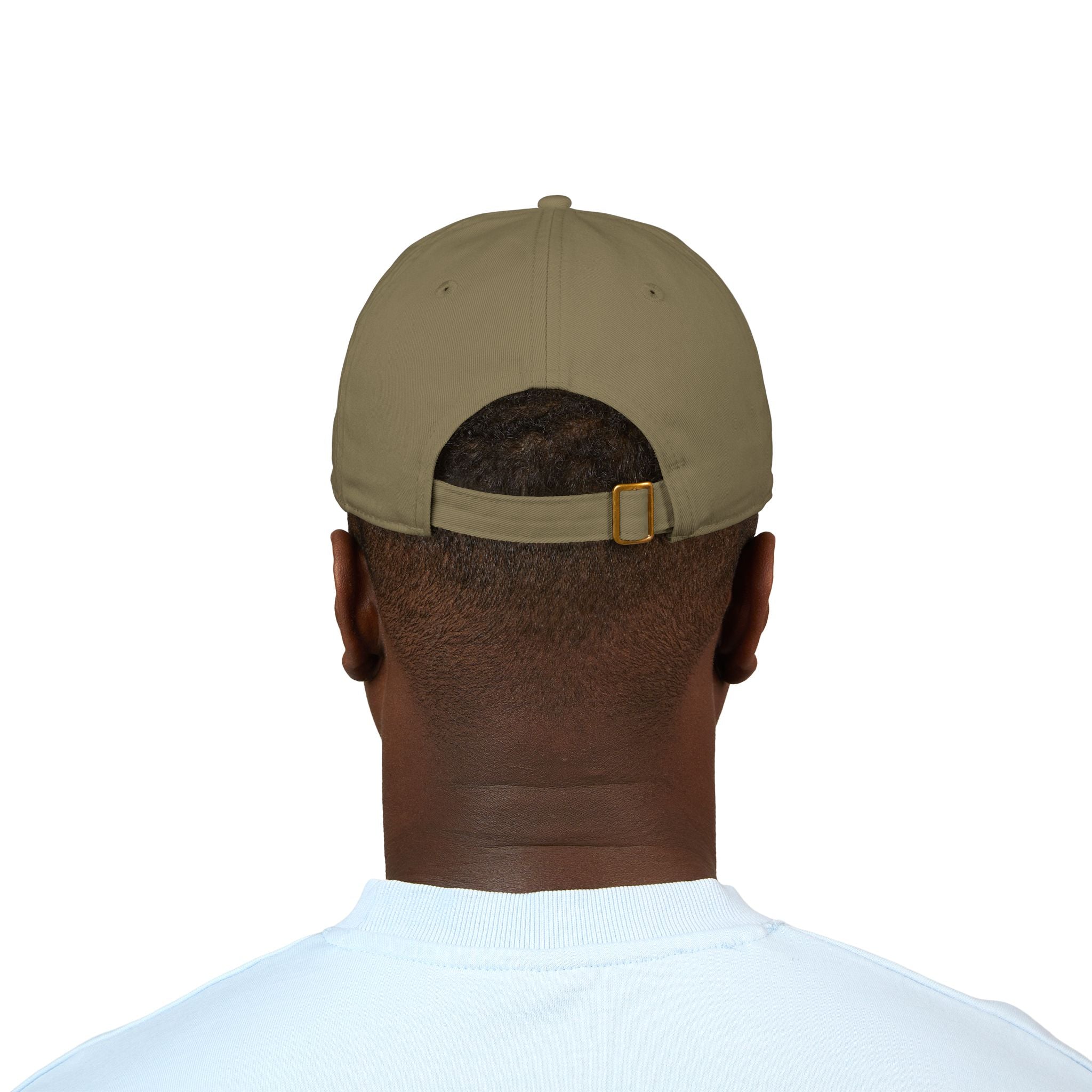 Embroidered Cherry Baseball Cap — Organic Cotton Dad Hat