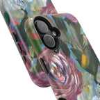 Floral Brushstroke Magnetic Impact-Resistant Phone Case