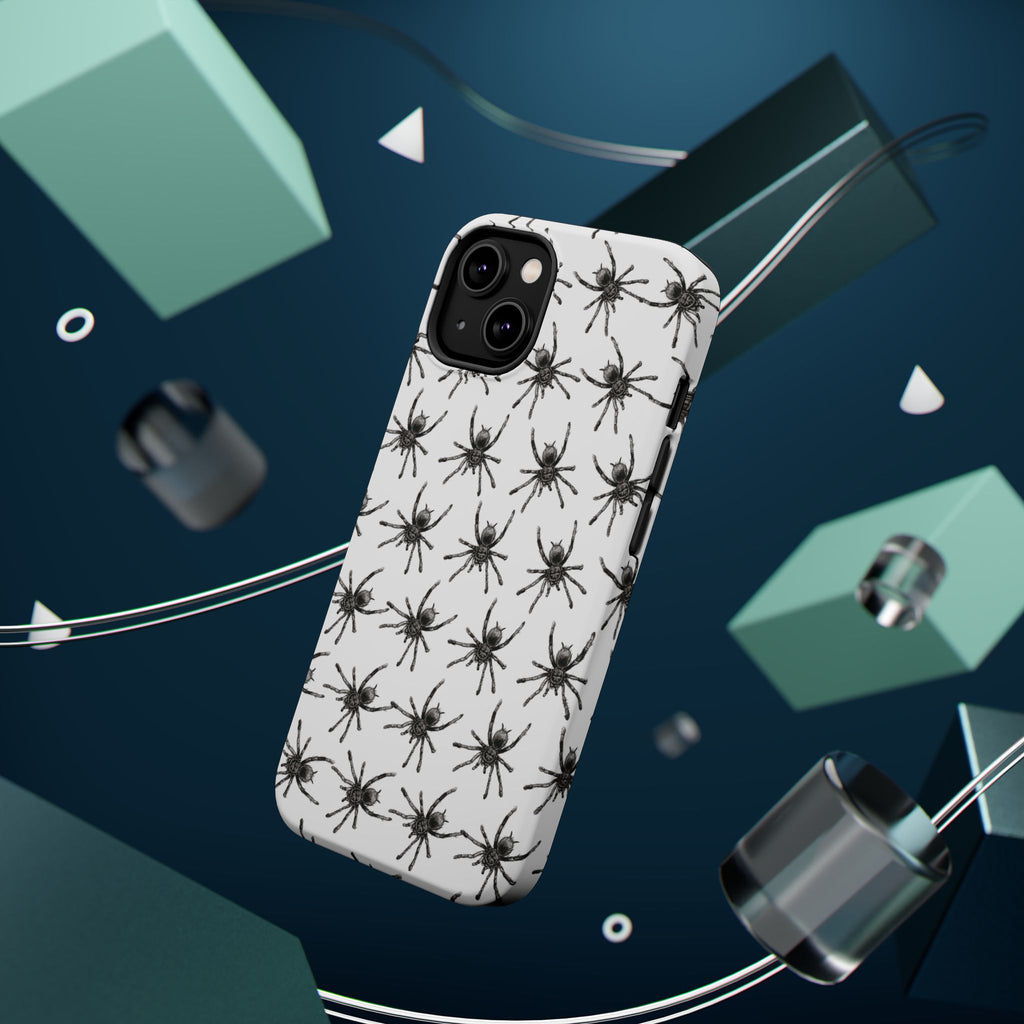 Spider Pattern Magnetic Impact-Resistant Phone Case