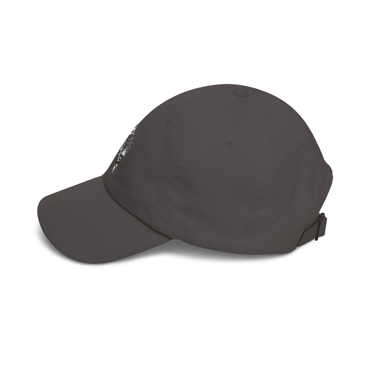Embroidered Single Rose Dad Cap – Minimal Floral Baseball Hat