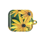 Black-Eyed Susan AirPod Case — Yellow Black-Eyed Susan Protective Charging Case