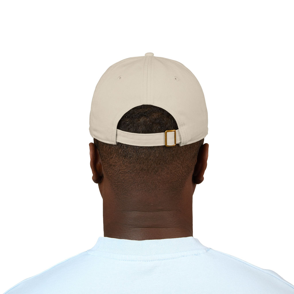 Embroidered Spider Organic Baseball Cap – Minimal Gothic Dad Hat