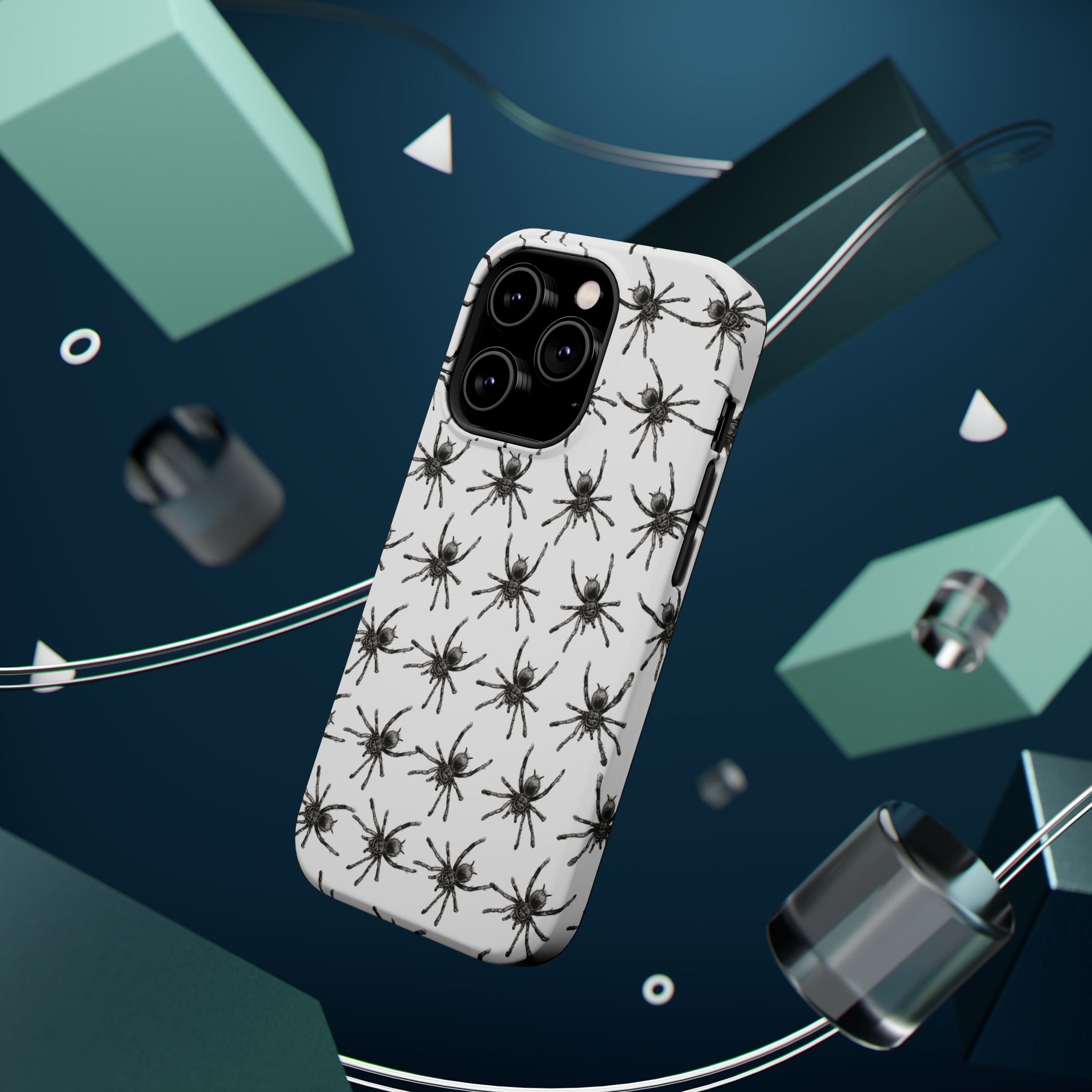 Spider Pattern Magnetic Impact-Resistant Phone Case