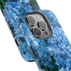 Blue Hydrangea Magnetic Impact-Resistant Phone Case