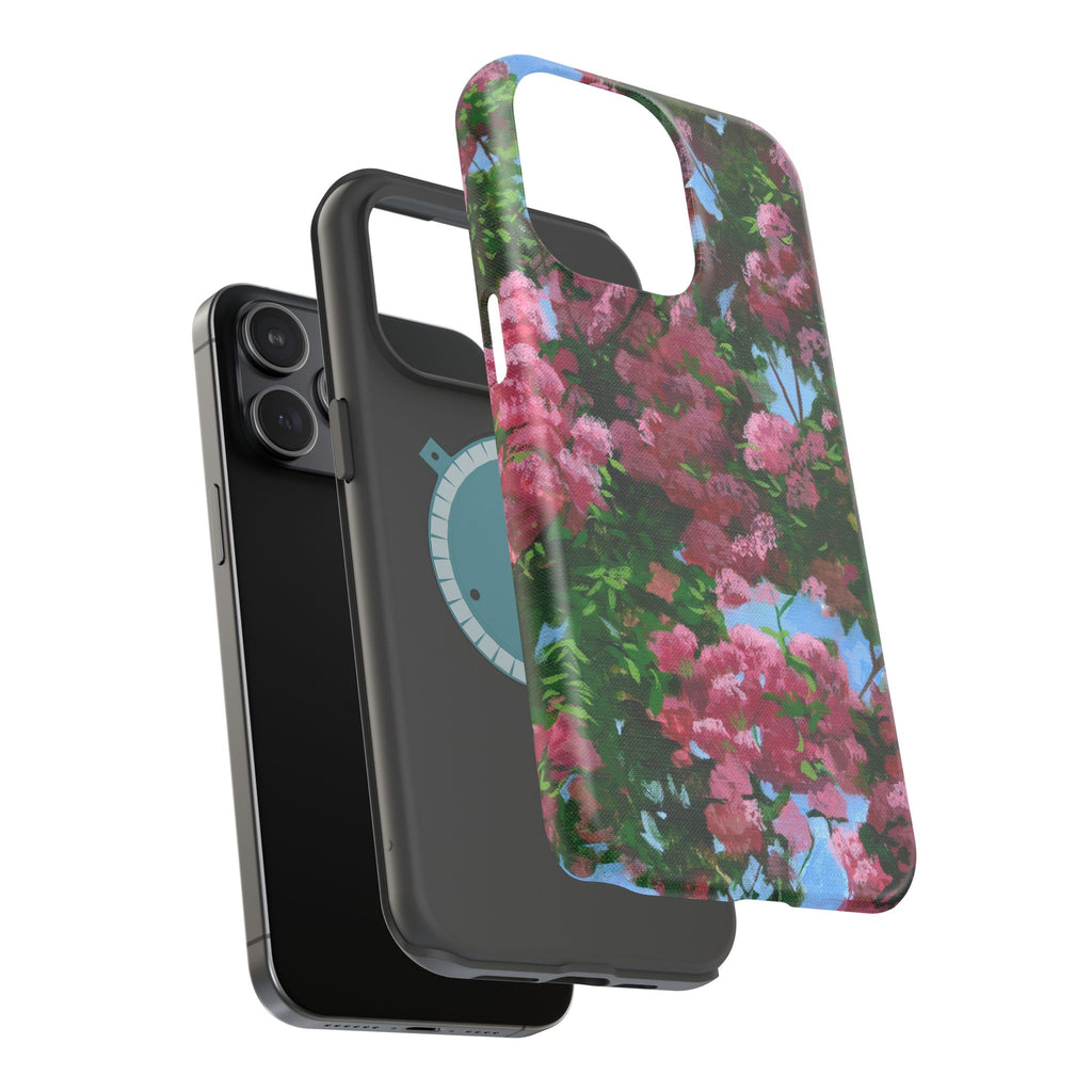 Floral Cherry Blossom Magnetic Impact Phone Case
