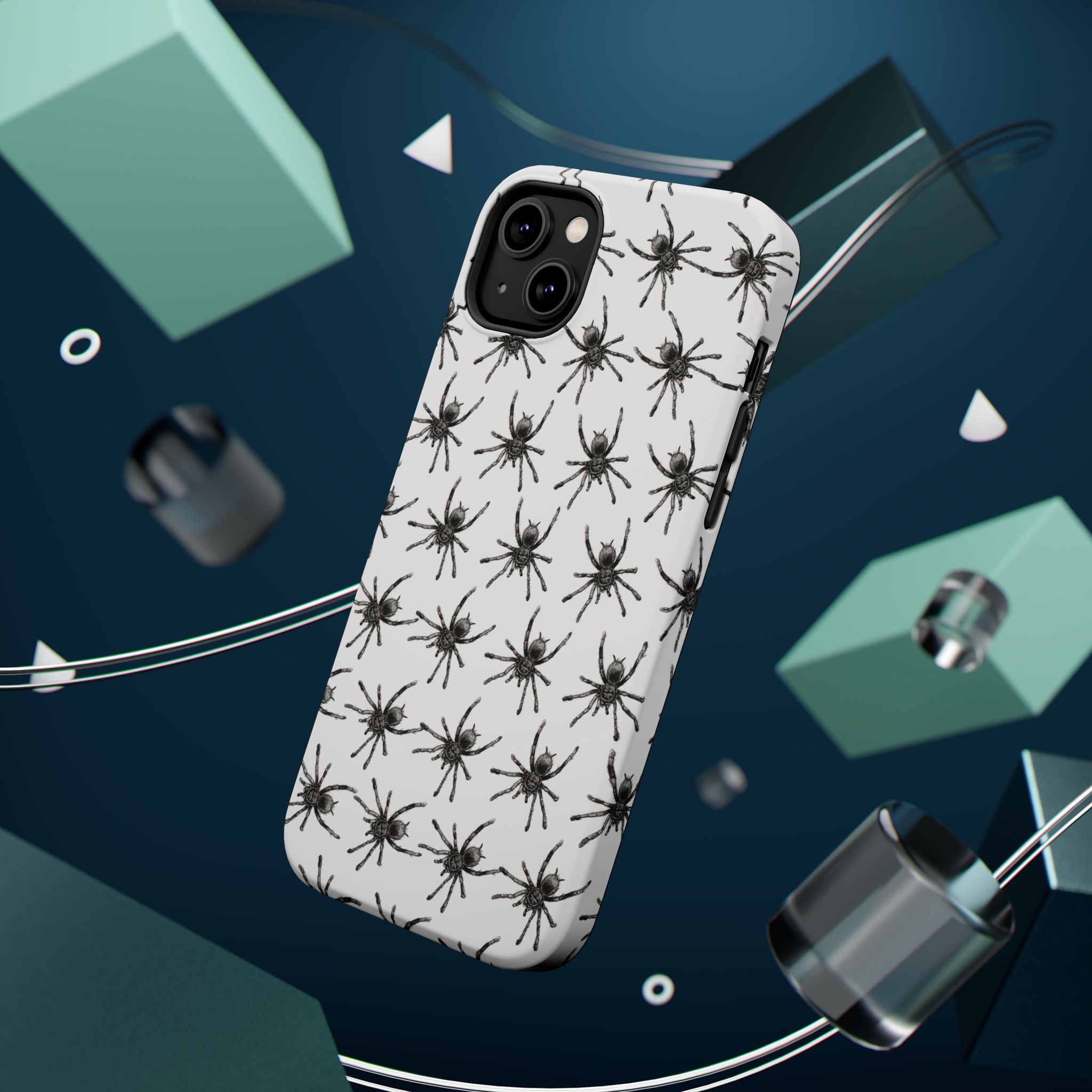 Spider Pattern Magnetic Impact-Resistant Phone Case