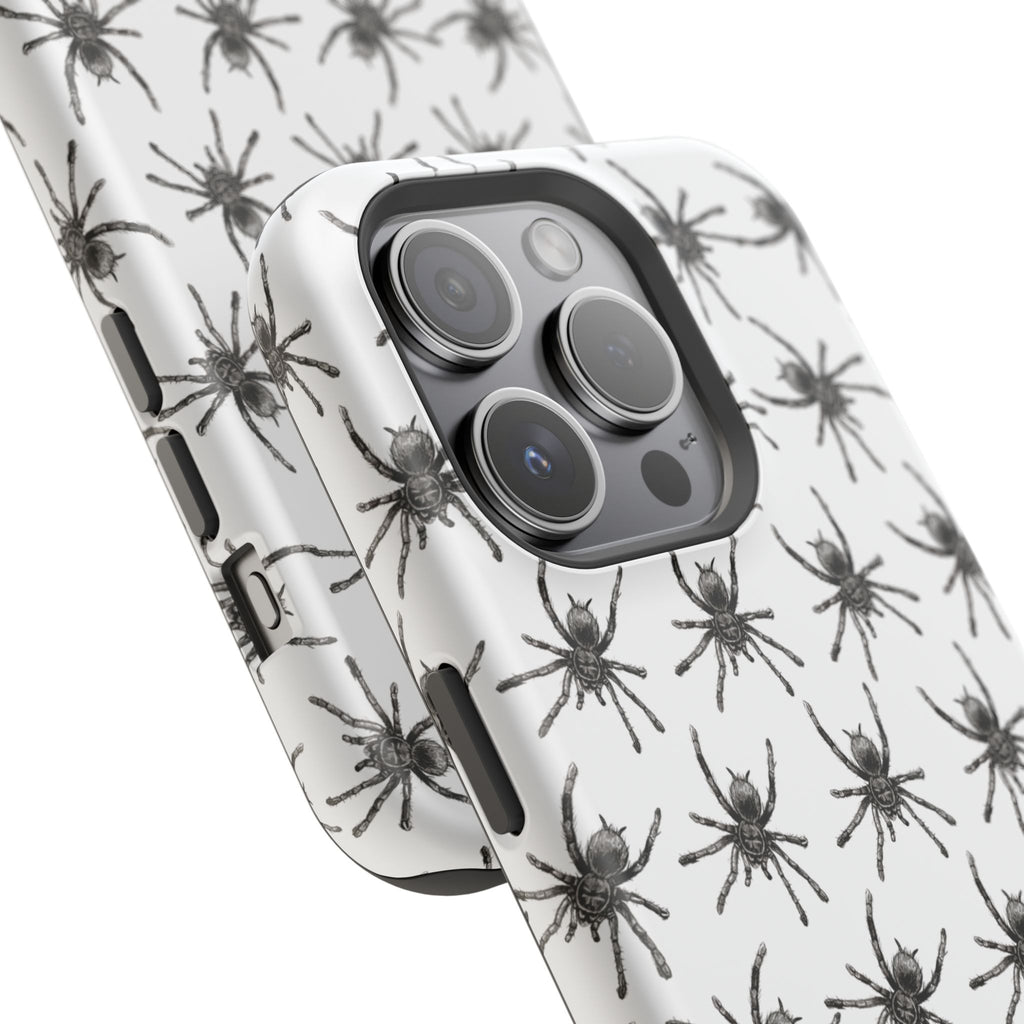 Spider Pattern Magnetic Impact-Resistant Phone Case