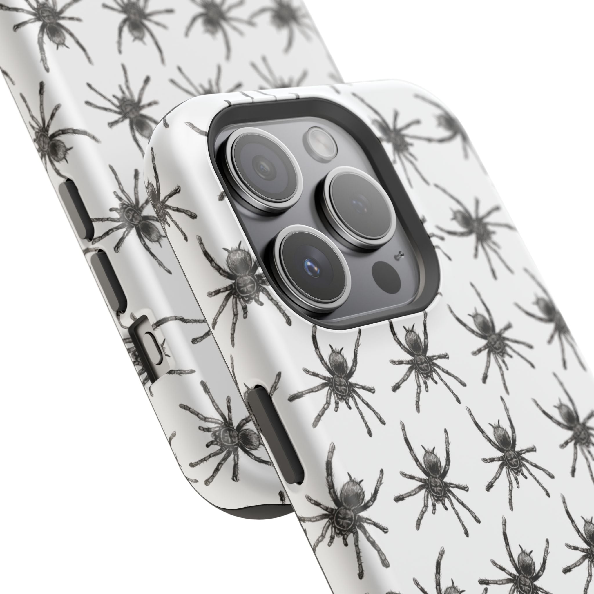Spider Pattern Magnetic Impact-Resistant Phone Case