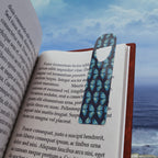 Butterfly Pattern Metal Bookmark — Blue Monarch Design