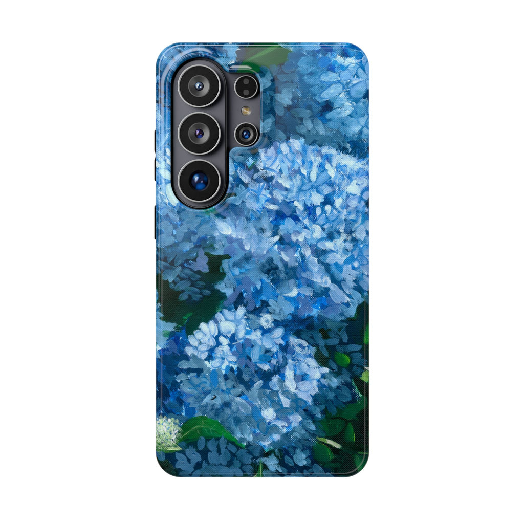 Blue Hydrangea Magnetic Impact-Resistant Phone Case