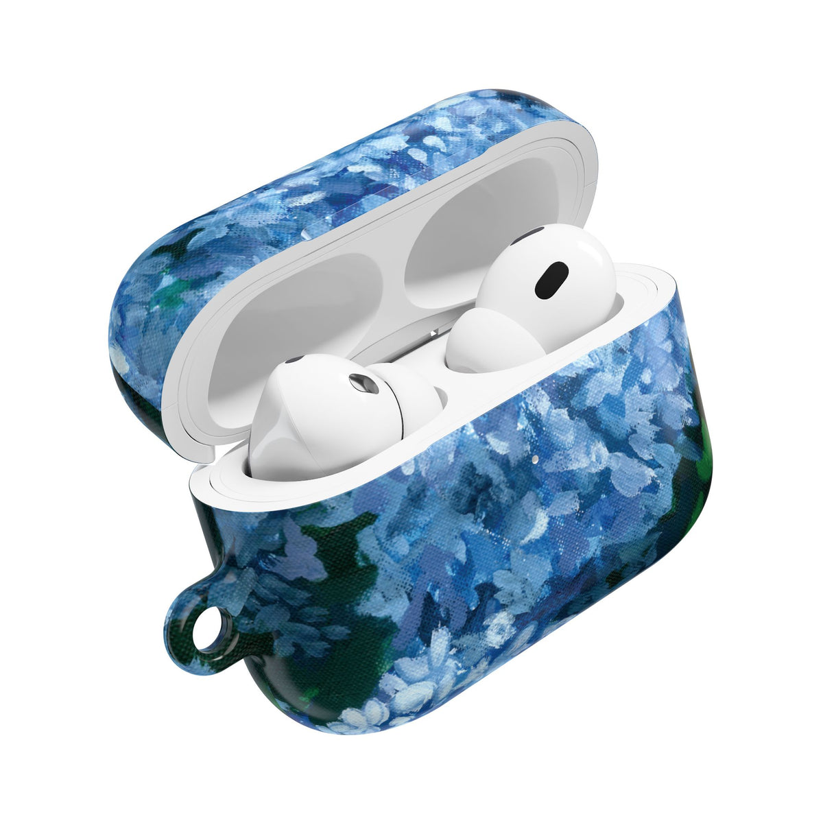 Hand Made Design Blue Floral AirPod Cases
