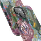 Floral Brushstroke Magnetic Impact-Resistant Phone Case