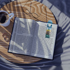 Lighthouse Coastal Metal Bookmark — Nautical Ocean Reading Accessory