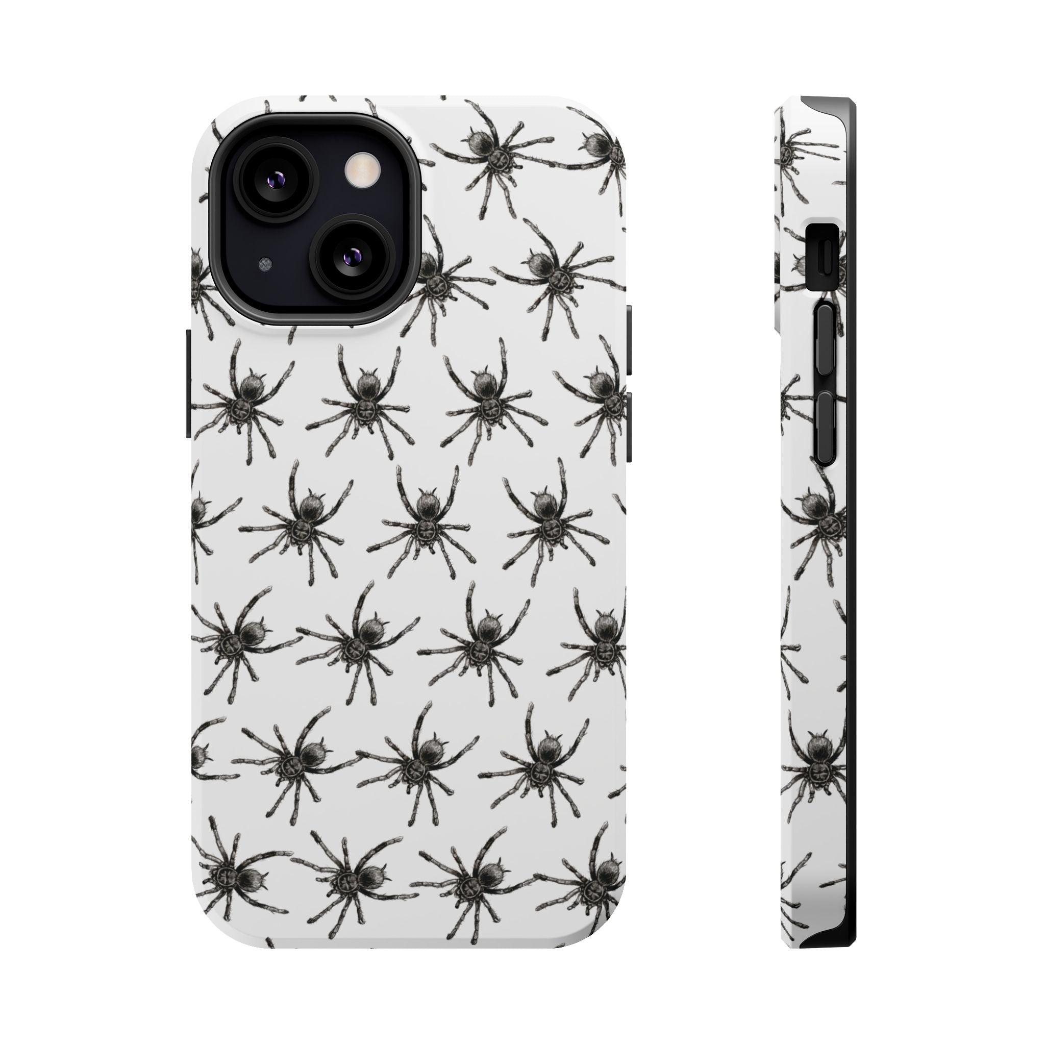 Spider Pattern Magnetic Impact-Resistant Phone Case