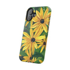 Floral Black-Eyed Susan Magnetic Impact Phone Case