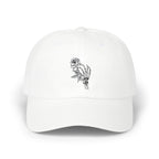 Embroidered Single Rose Dad Cap – Minimal Floral Baseball Hat