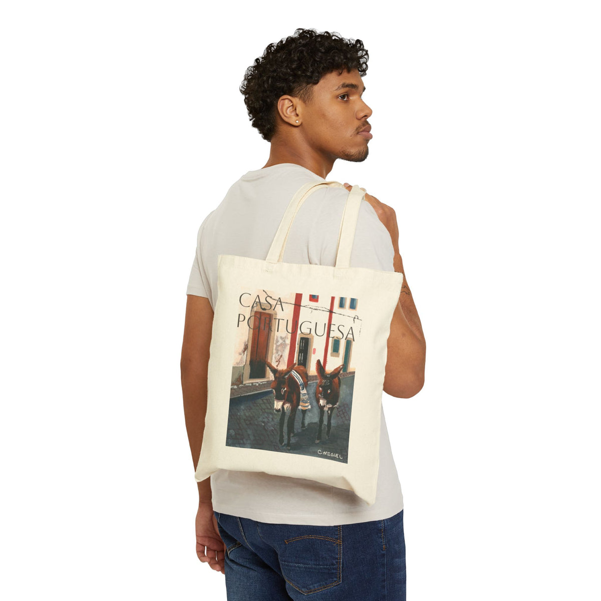 Casa Portuguesa Cotton Canvas Tote Bag