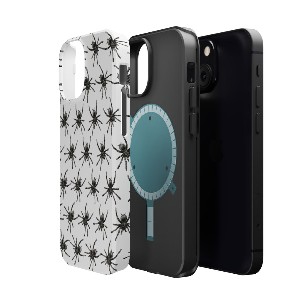 Spider Pattern Magnetic Impact-Resistant Phone Case