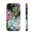 Floral Brushstroke Magnetic Impact-Resistant Phone Case