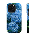 Blue Hydrangea Magnetic Impact-Resistant Phone Case