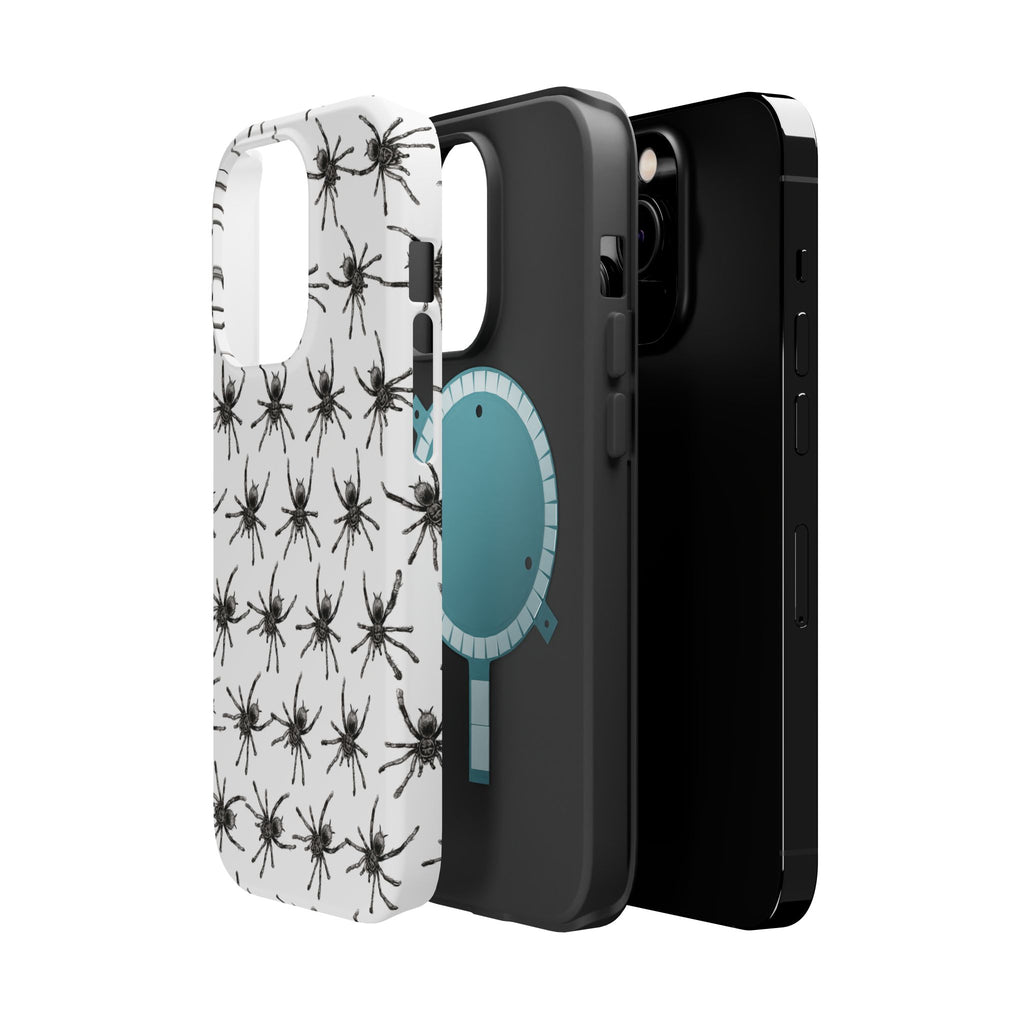 Spider Pattern Magnetic Impact-Resistant Phone Case