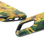 Floral Black-Eyed Susan Magnetic Impact Phone Case
