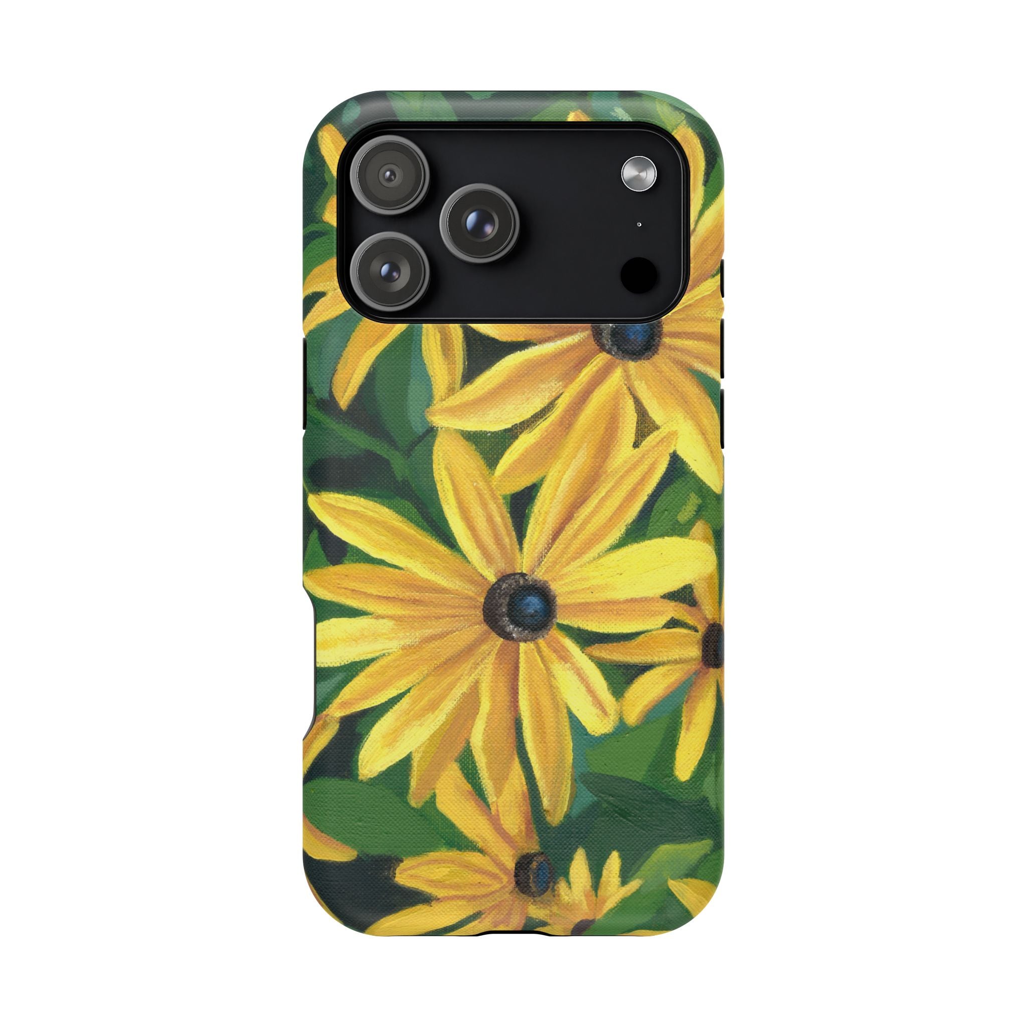 Floral Black-Eyed Susan Magnetic Impact Phone Case