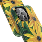 Floral Black-Eyed Susan Magnetic Impact Phone Case