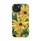 Floral Black-Eyed Susan Magnetic Impact Phone Case