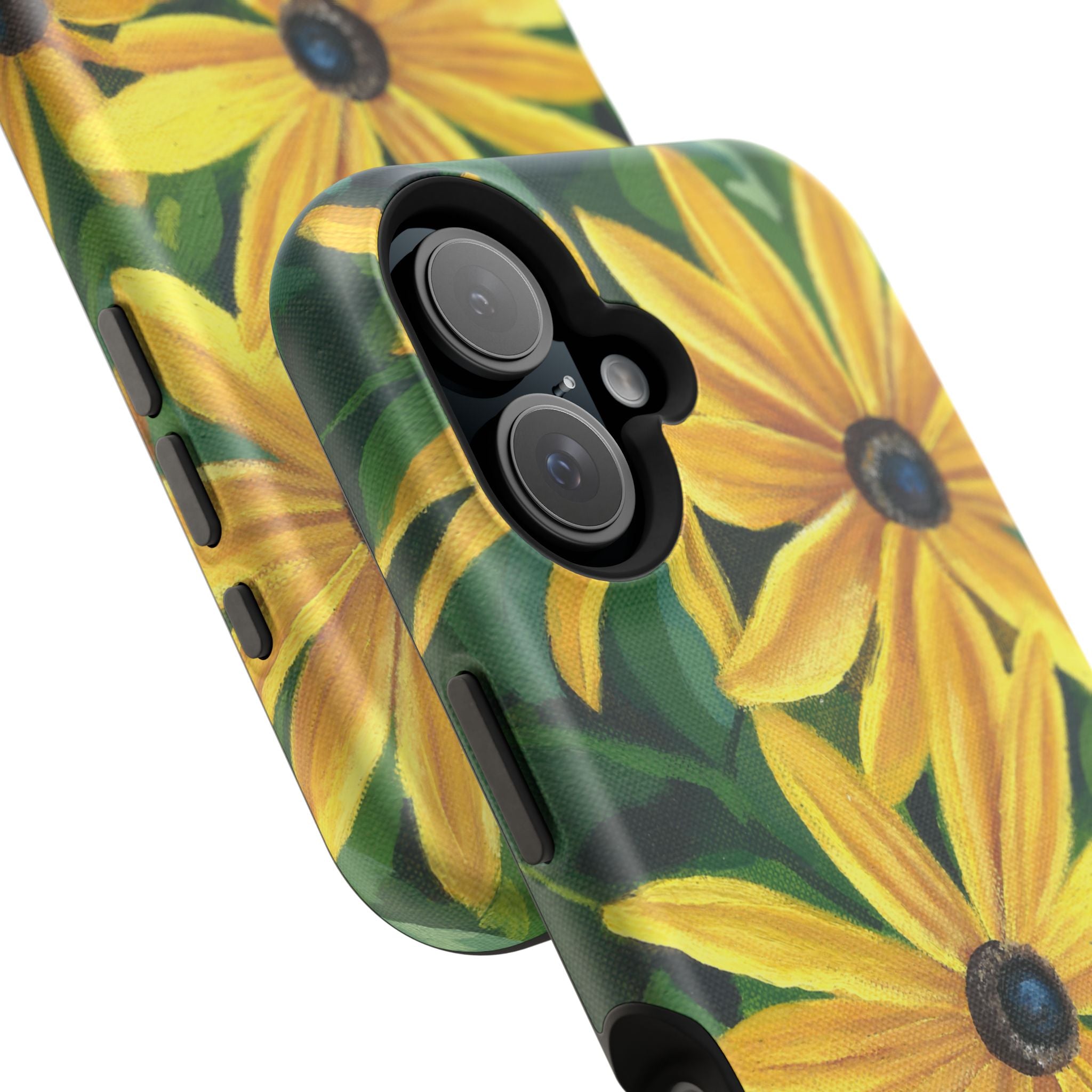 Floral Black-Eyed Susan Magnetic Impact Phone Case