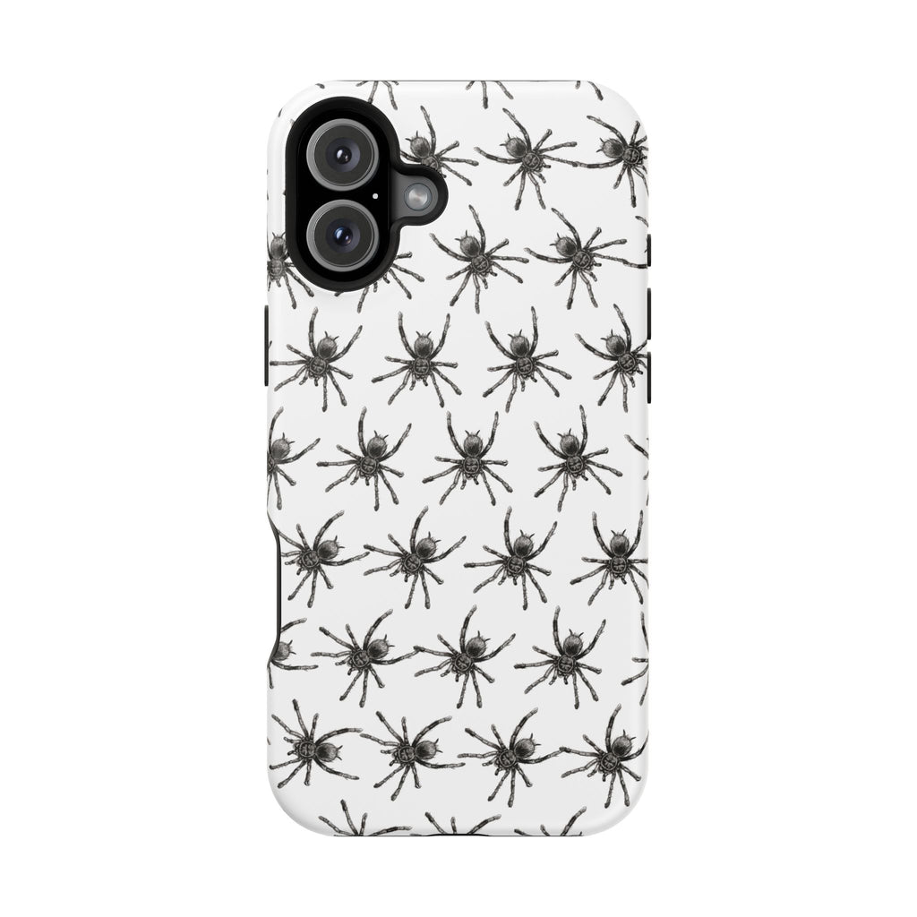Spider Pattern Magnetic Impact-Resistant Phone Case
