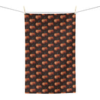Absorbent Autumn Pumpkin Pattern Microfiber Tea Towel