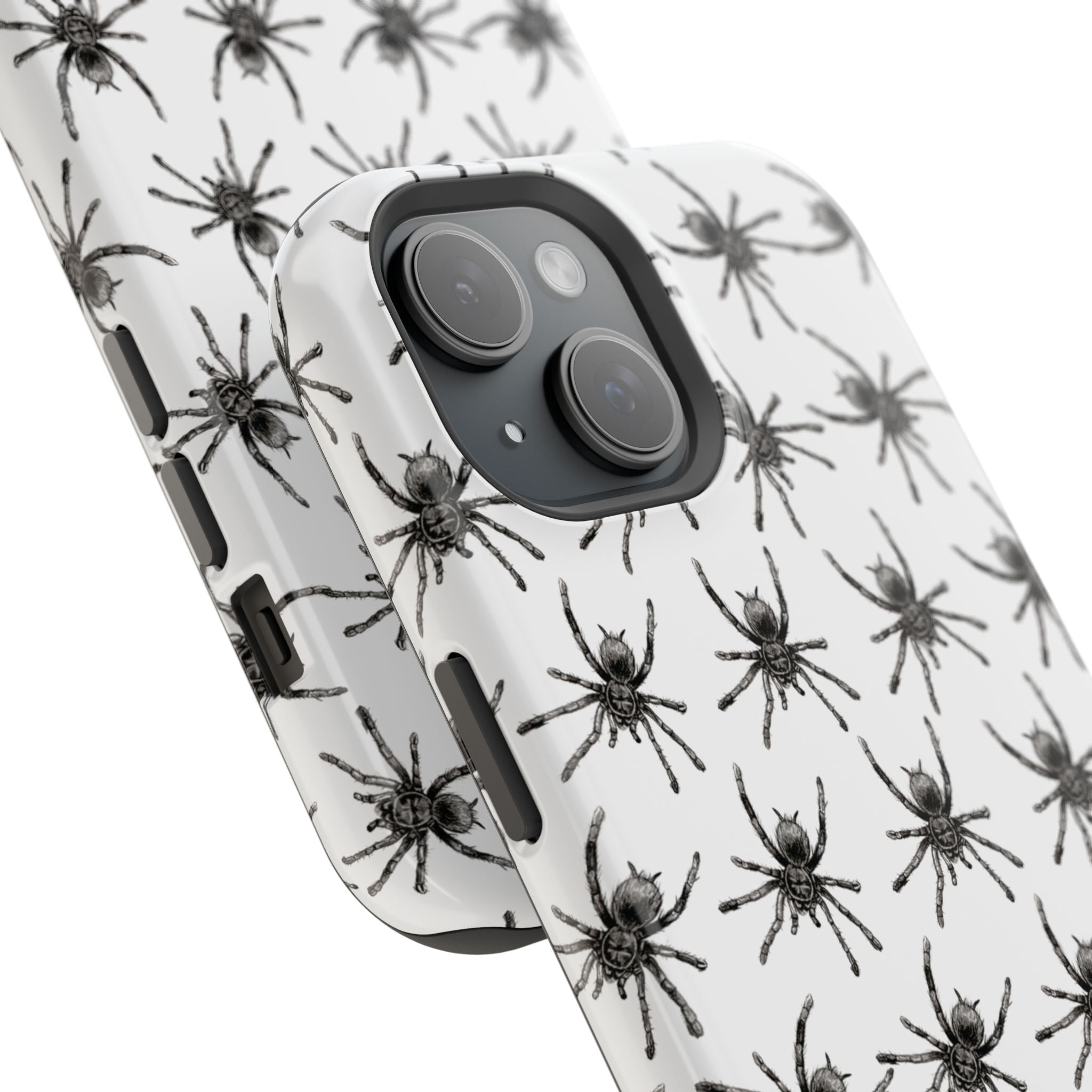 Spider Pattern Magnetic Impact-Resistant Phone Case