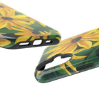 Floral Black-Eyed Susan Magnetic Impact Phone Case