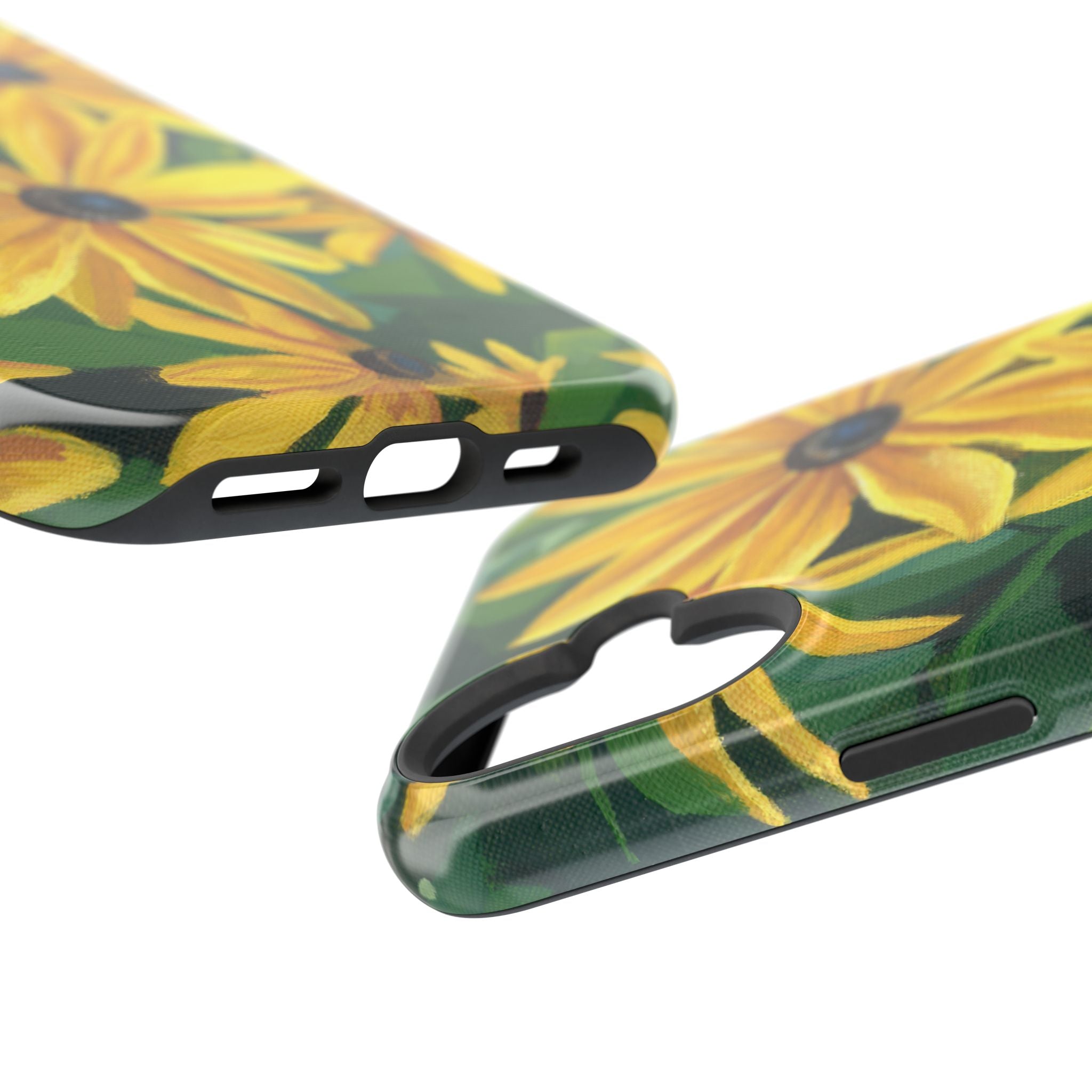 Floral Black-Eyed Susan Magnetic Impact Phone Case