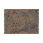 Copy of Portuguese Burro Woven Blanket - Rustic Mediterranean Village Throw