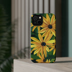 Floral Black-Eyed Susan Magnetic Impact Phone Case