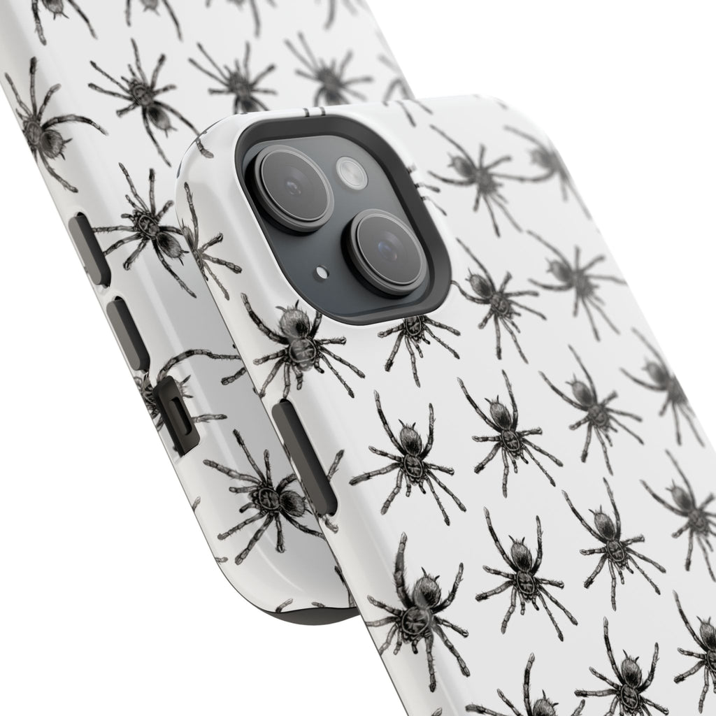 Spider Pattern Magnetic Impact-Resistant Phone Case