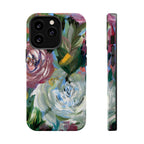 Floral Brushstroke Magnetic Impact-Resistant Phone Case