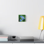 Blueberry Branch Canvas | Matte Stretched Wall Art 1.25"