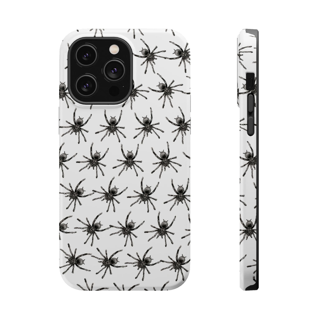 Spider Pattern Magnetic Impact-Resistant Phone Case