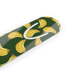 Banana Pattern Metal Bookmark — Fun Tropical Bookmarker for Readers