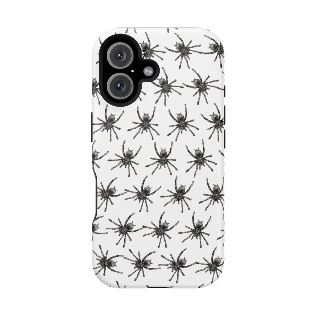 Spider Pattern Magnetic Impact-Resistant Phone Case