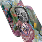Floral Brushstroke Magnetic Impact-Resistant Phone Case