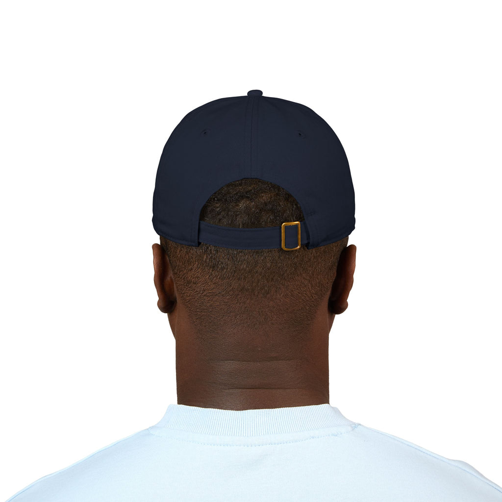 Embroidered Spider Organic Baseball Cap – Minimal Gothic Dad Hat