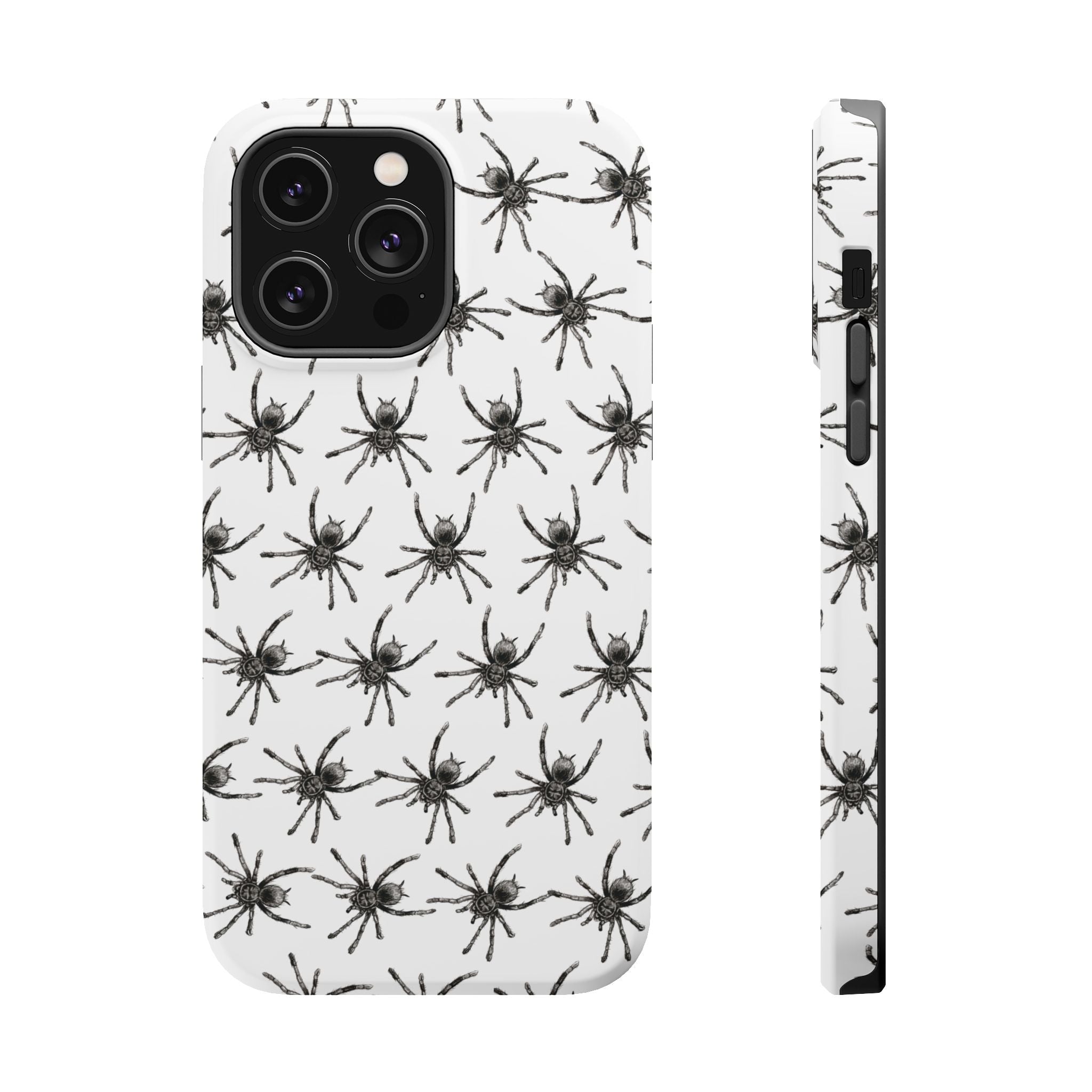 Spider Pattern Magnetic Impact-Resistant Phone Case