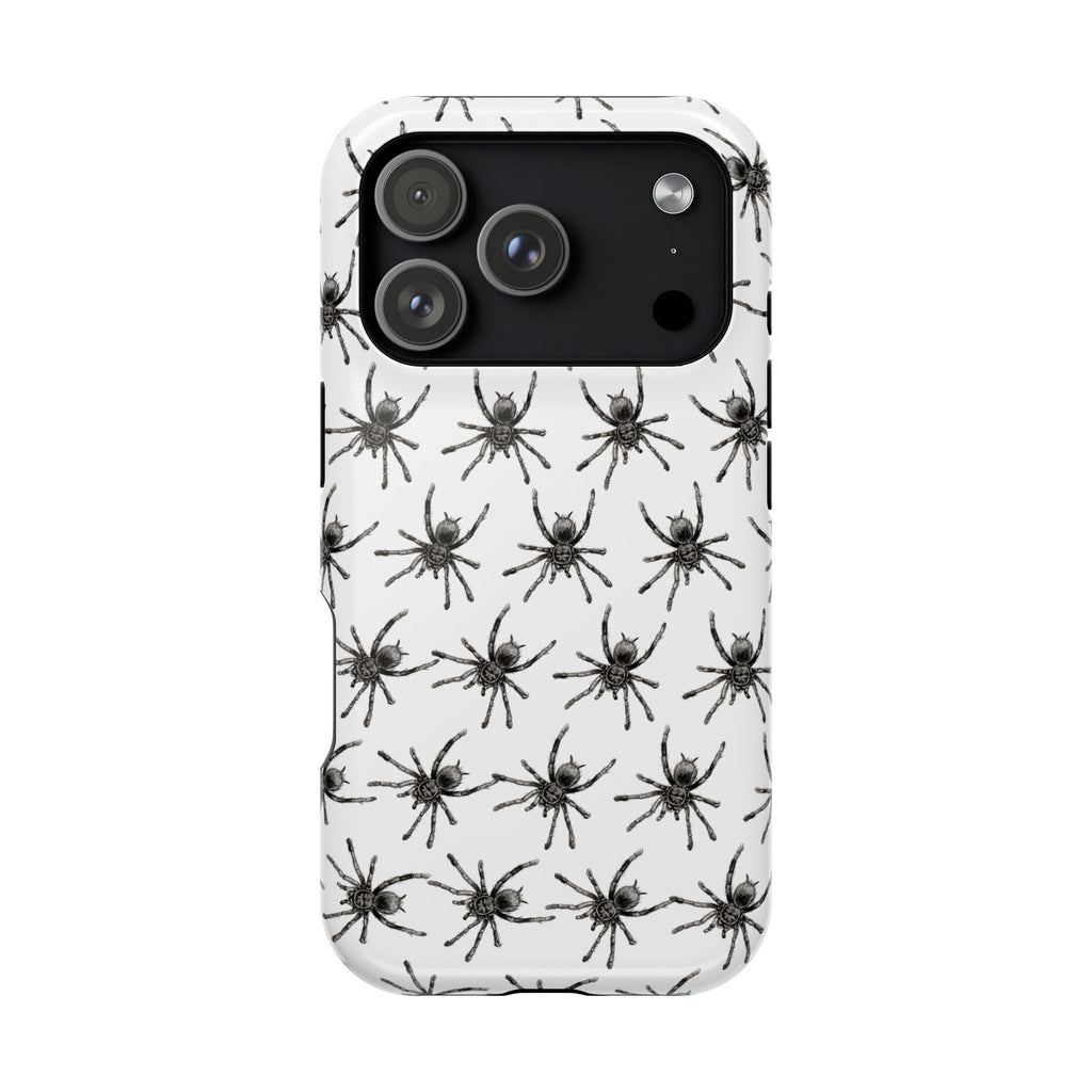Spider Pattern Magnetic Impact-Resistant Phone Case